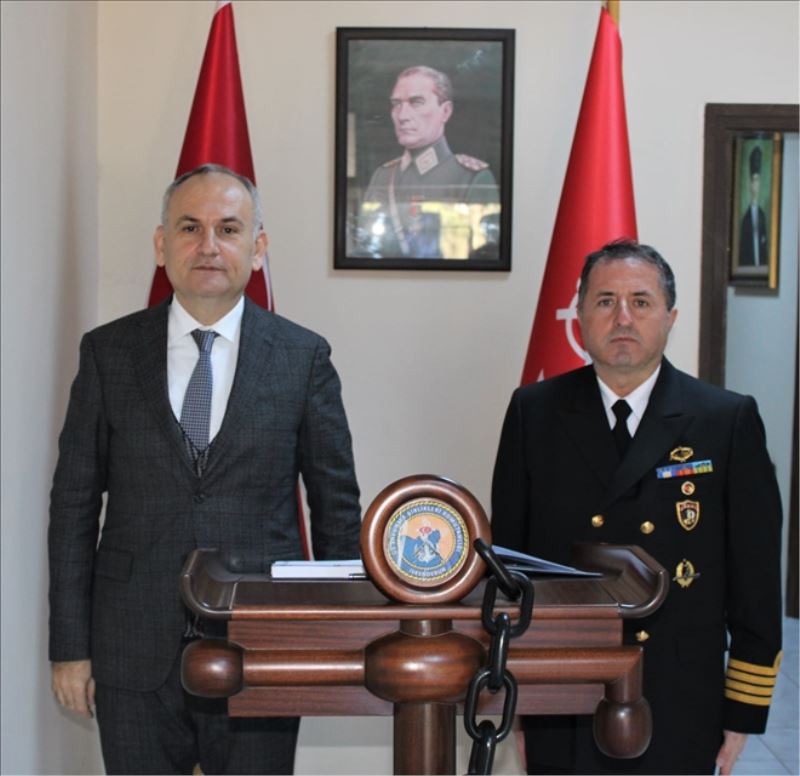 Deniz Savunma Birliği Komutanlığına ziyaret