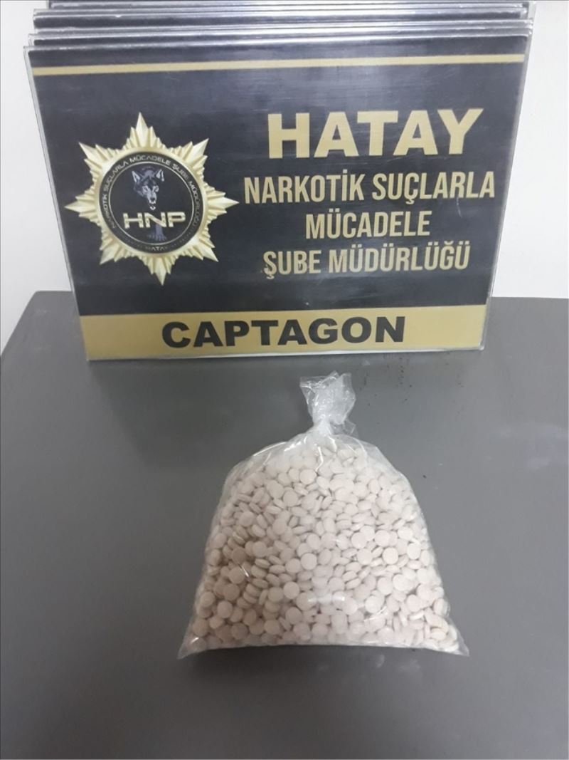 Araçta 1.943 adet captagon