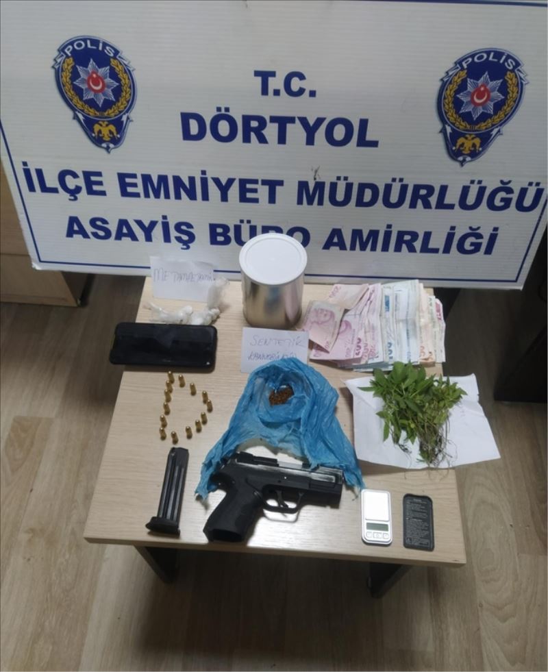 Dörtyol´da uyuşturucu operasyonu