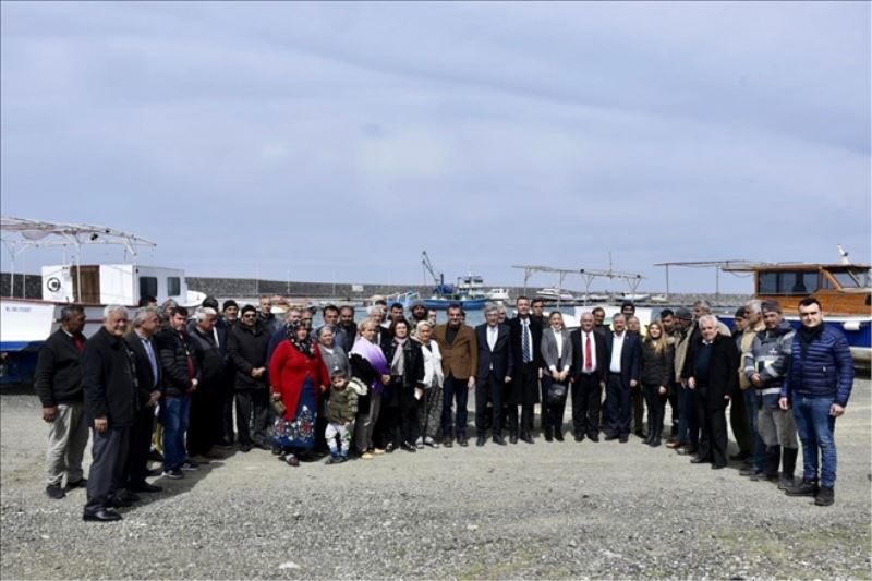 Milletvekilleri balıkçıların sorunlarını dinledi