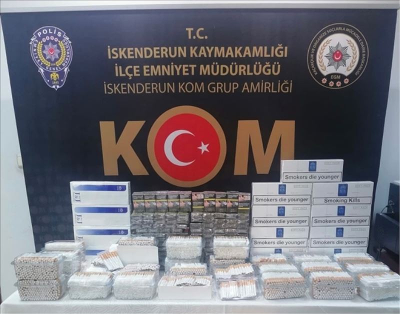Polisten 3 ilçede kaçakçılık operasyonu
