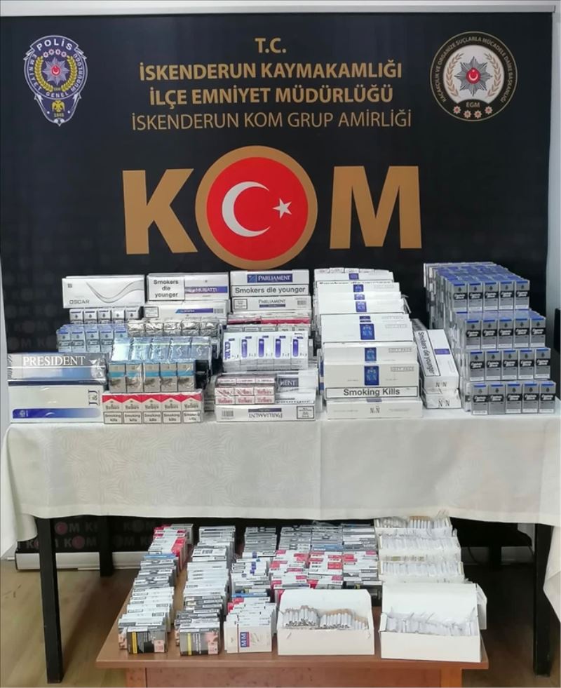 3 ilçede kaçakçılık operasyonu