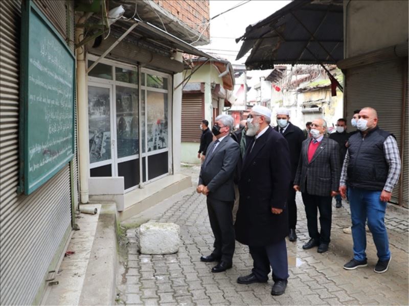 Validen cami derneğine ziyaret