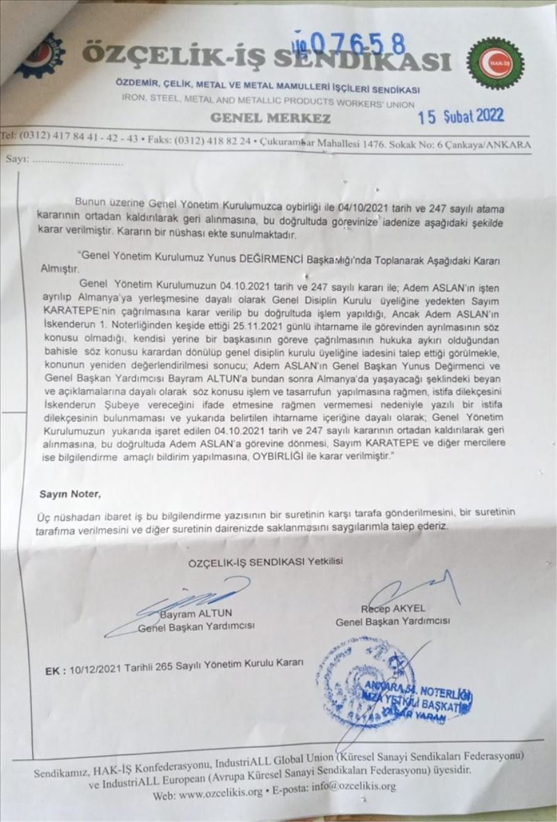 Aslan, yeniden ´disiplinde´