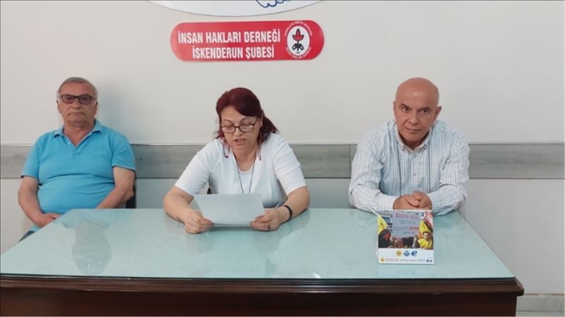 İskenderun İHD: Hak savunuculuğu cezalandırılamaz