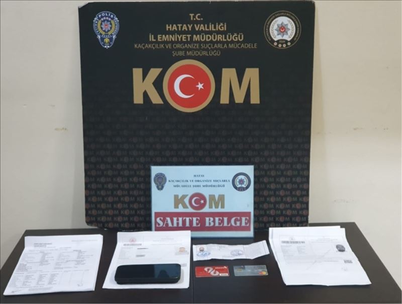 Antakya´da 38 göçmen yakalandı