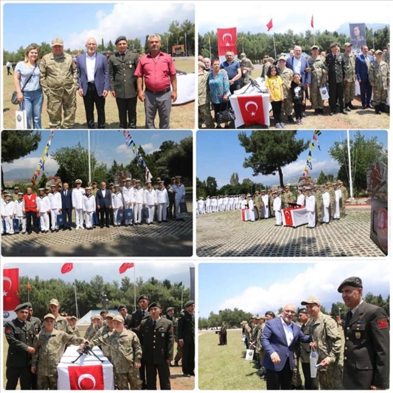 İskenderun´da ‘temsili askerlik´ yemin töreni