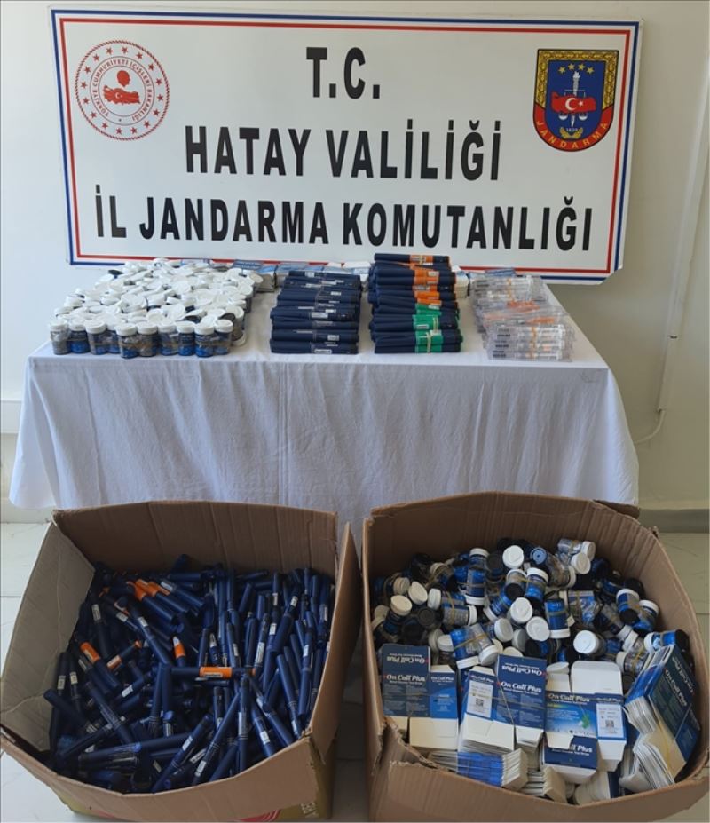 Jandarmadan kaçak ilaç operasyonu