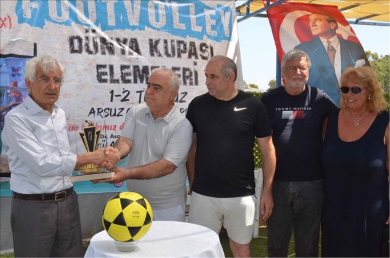 Dünya Footvolley Eleme Maçları Arsuz´da
