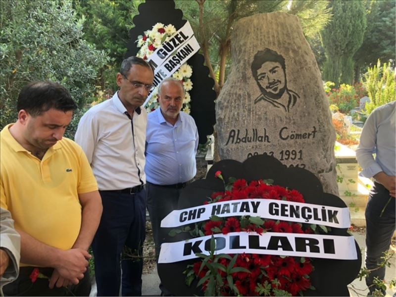 Abdullah Cömert, mezarı başında anıldı