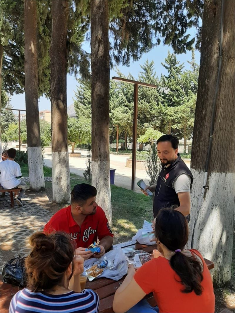 Yöre halkına broşürlü bilgilendirme