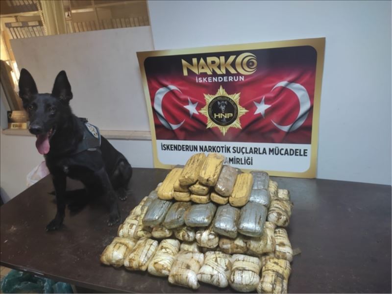 41 kilo metamfetamin, 6 kilo eroin ele geçirildi