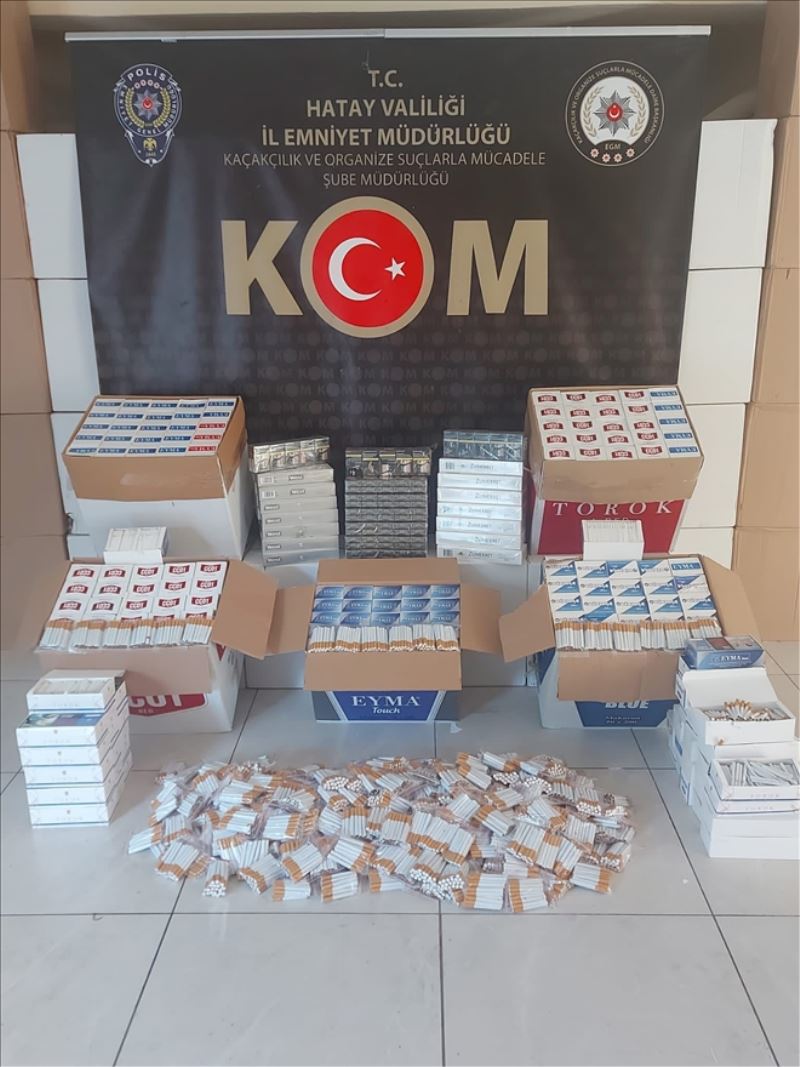Hatay´da kaçakçılık operasyonları