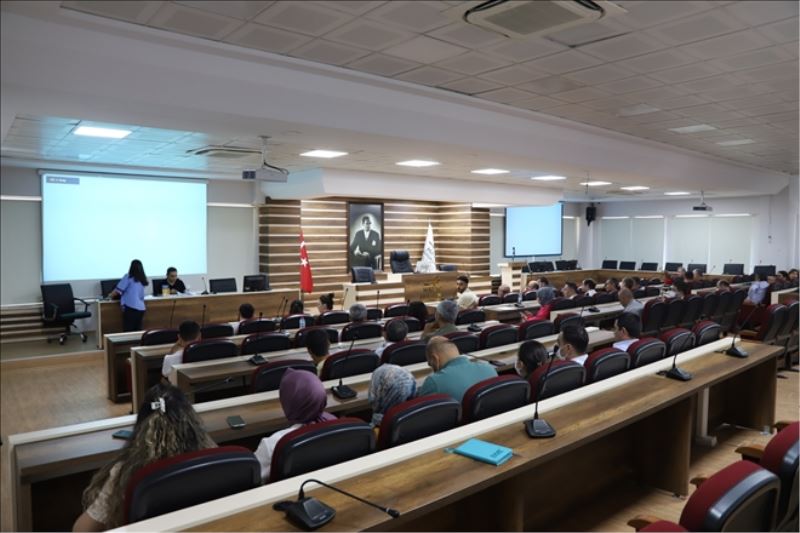 Belediye çalışanına ´iş güvenliği´ eğitimi