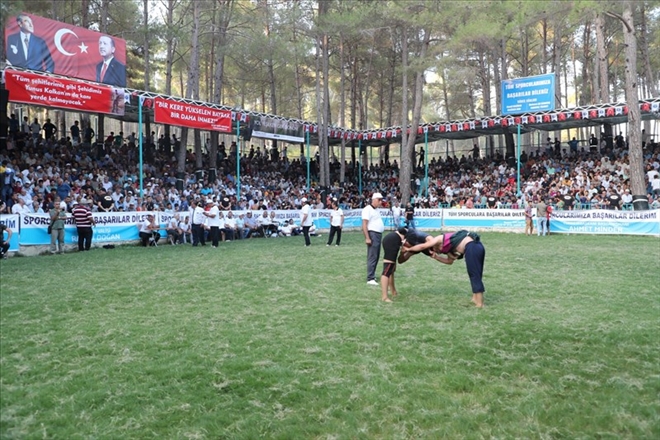 Güngör, Yayladağı´nın başpehlivanı