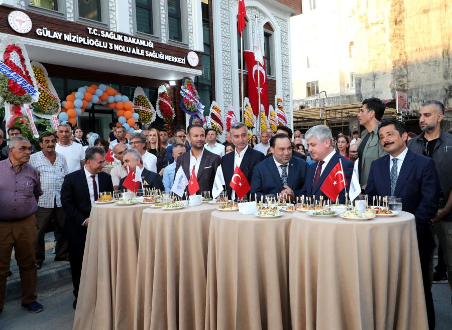 G. Niziplioğlu Aile Sağlığı Merkezi açıldı