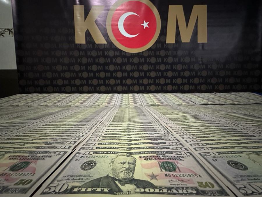 711 adet sahte 50 dolar ele geçirildi