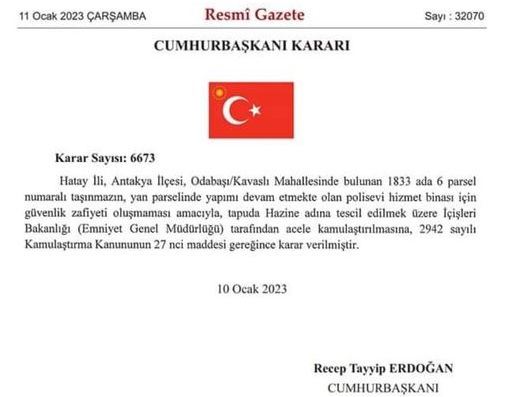 Kararnameyle 