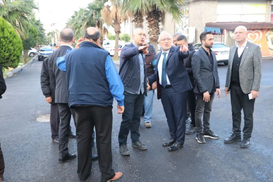 Belediye çalışmalarını incelediler