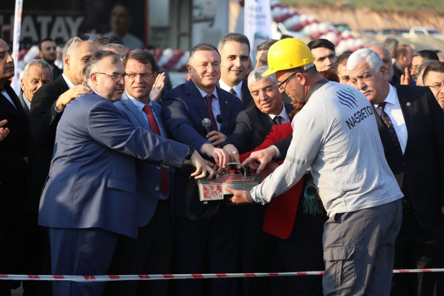 Sebze-meyve halinin temeli atıldı