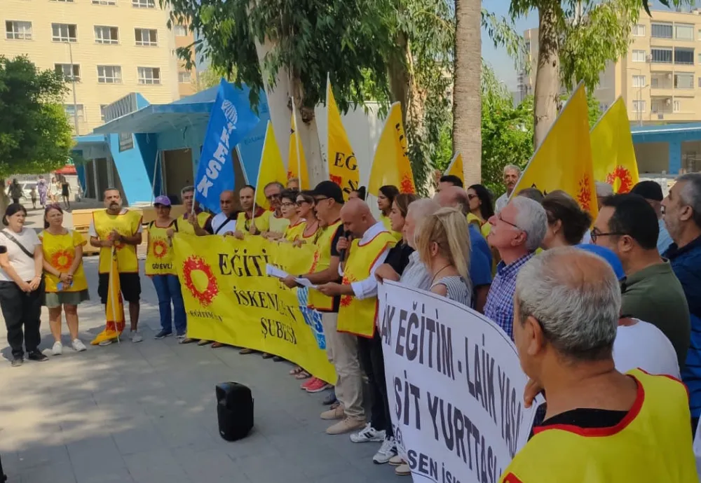 İskenderun’da ÇEDES eylemi