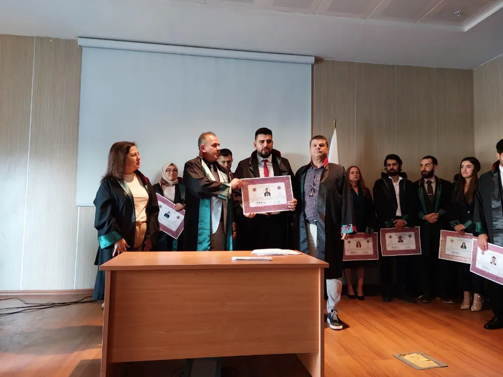 Mesleğe adım attılar