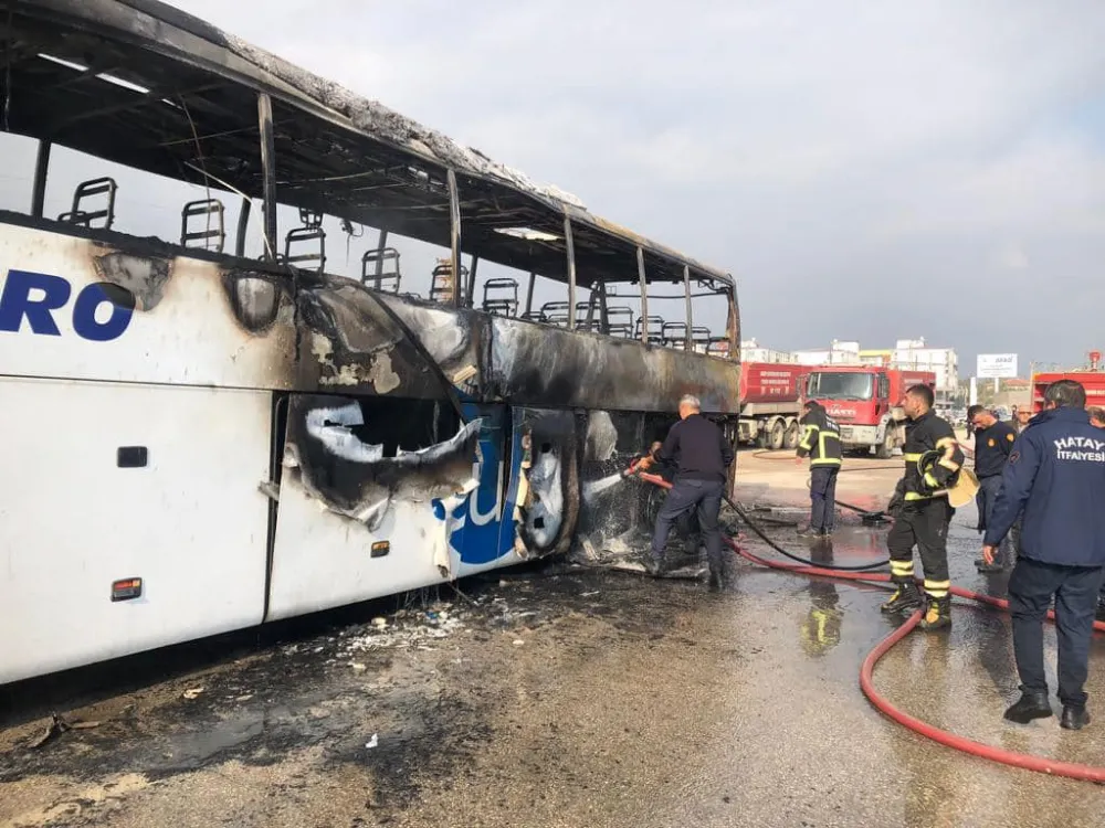 Seyir halindeyken yanmaya başladı