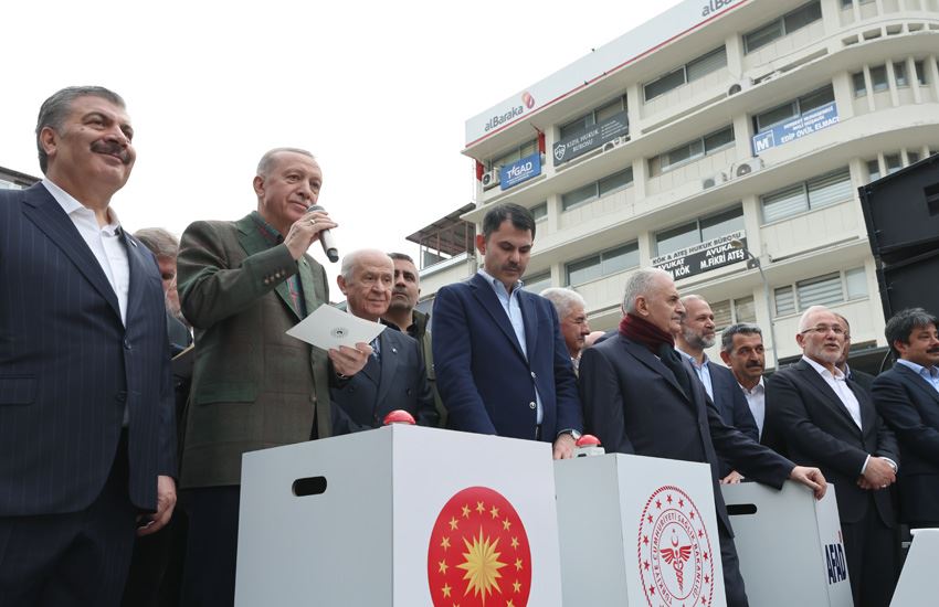 Cumhurbaşkanı Erdoğan İskenderun’da konuştu