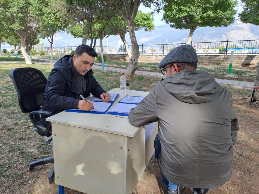 İşyerlerine hasar tespiti devam ediyor