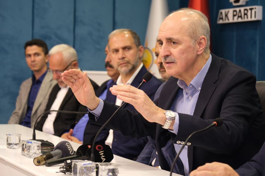 Numan Kurtulmuş programını İskenderun’dan başlattı