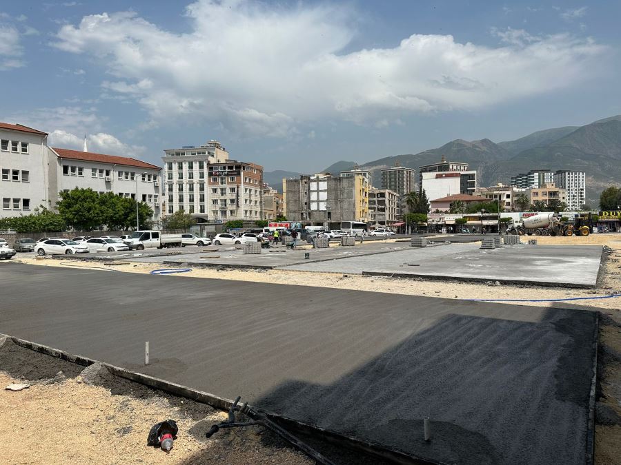 İskenderun’da konteyner çarşı hazırlığı