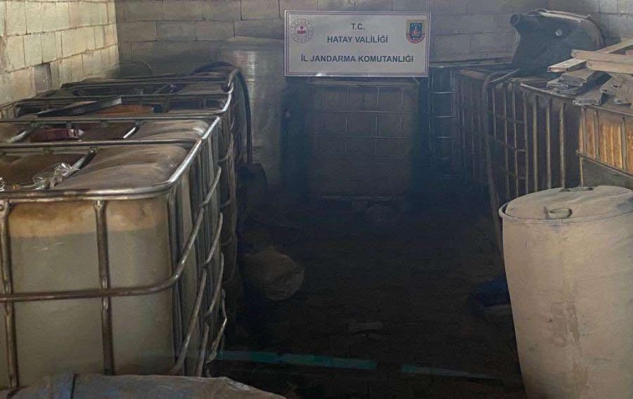 5 ton kaçak akaryakıt