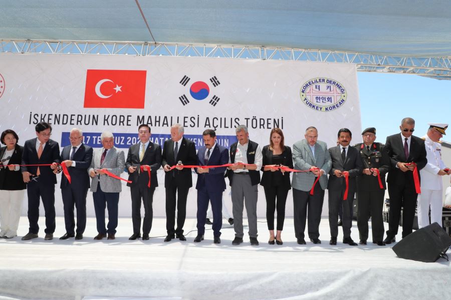 İskenderun’da Kore Mahallesi açıldı