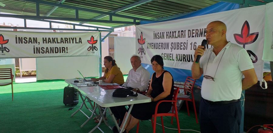 İHD 16. genel kurulunu tamamladı