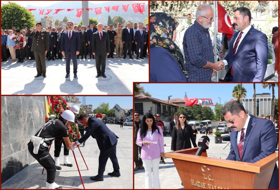 Hatay’ın kurtuluş günü törenle kutlandı