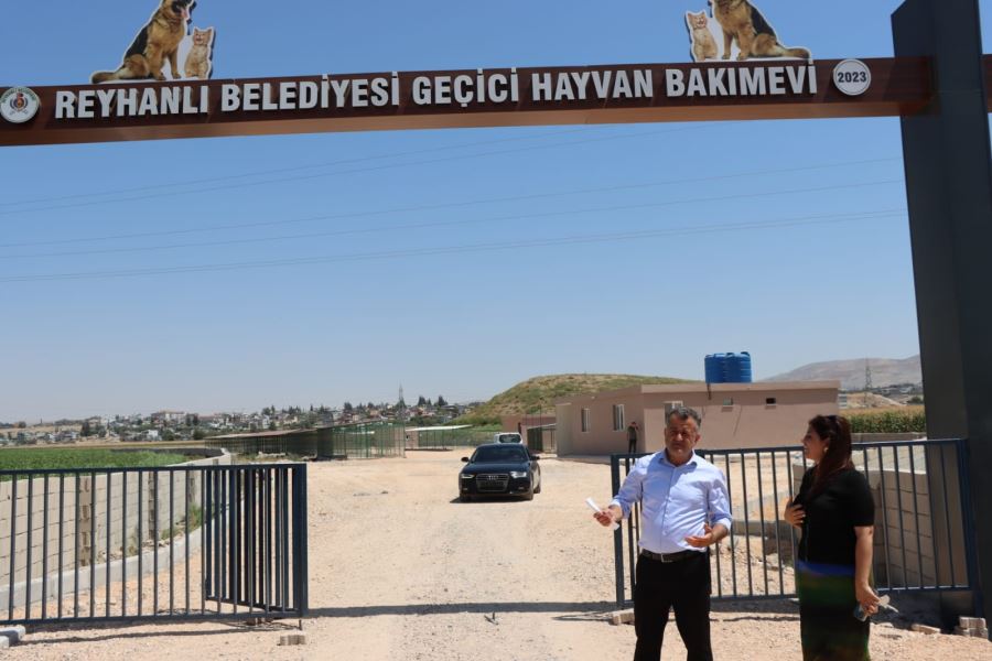 Reyhanlı’da sokak hayvanlarına yeni merkez