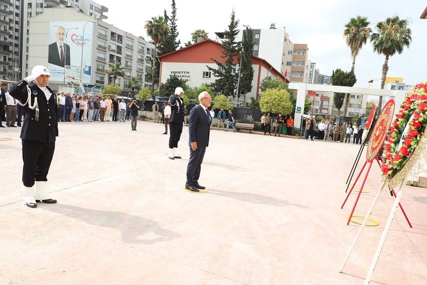 İskenderun’da 85. yıl töreni