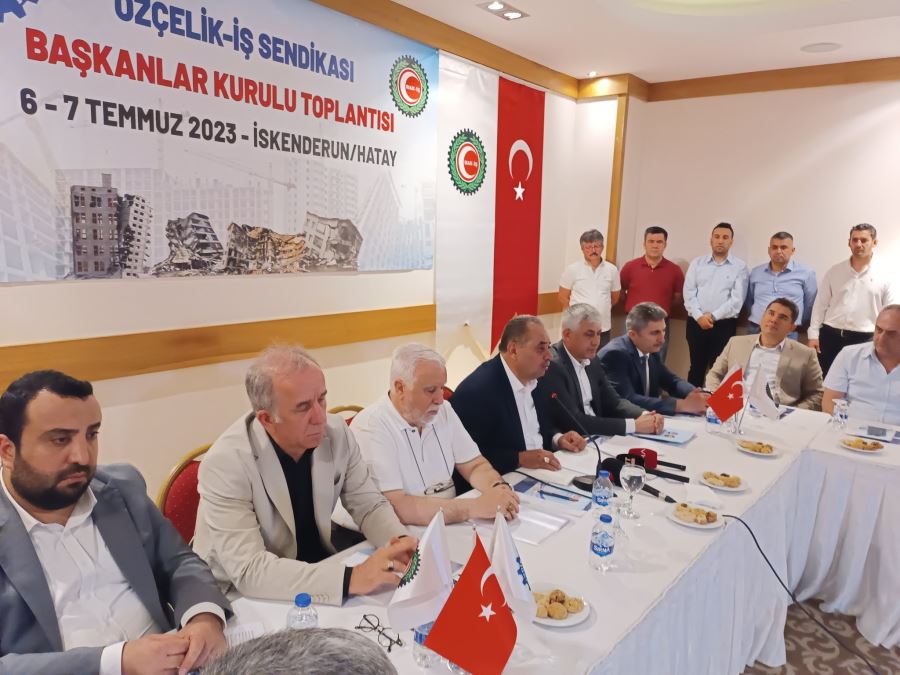 Özçelik İş Başkanlar Kurulu İskenderun’da toplandı