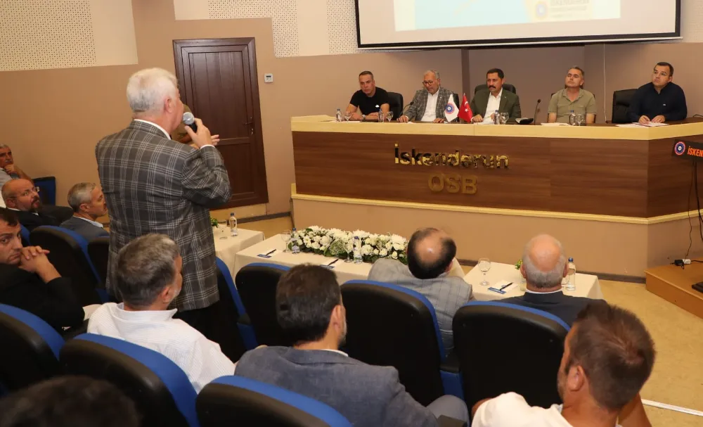 Hatay’ın yol haritasını görüştüler