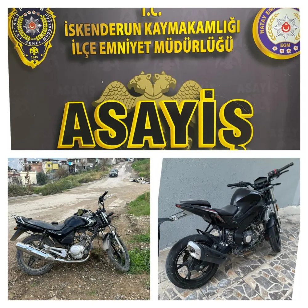 Motor hırsızlığı aydınlandı