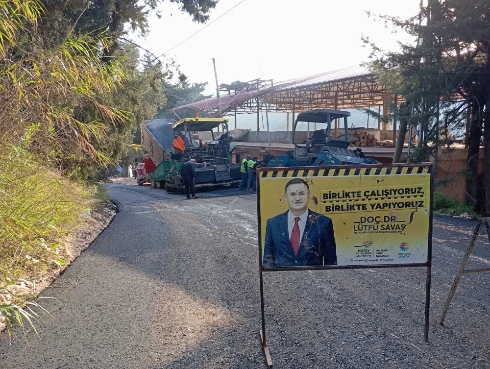 Altyapısı tamamlanan bölgelere beton asfalt 