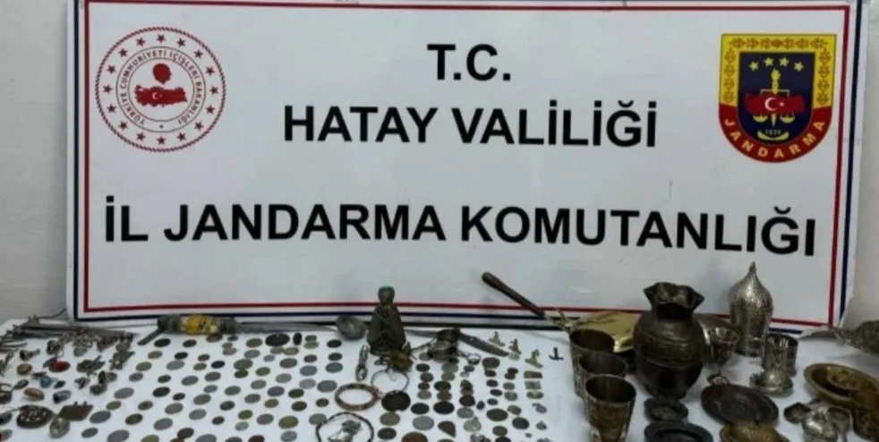 Müze gibi ev 310 parça tarihi eser ele geçirildi