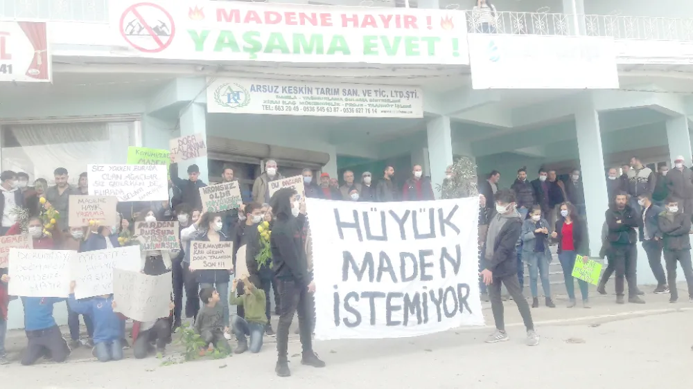 Madene karşı 15 kuruluştan imza