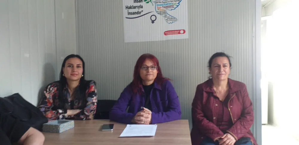 İHD İskenderun: Kadınlar, her türlü ihlaline karşı mücadele ediyor