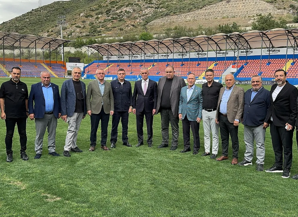 TFF başkanından stadyum incelemesi